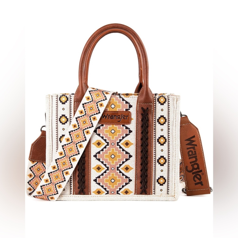 Wrangler Brown and Cream Women's Bag